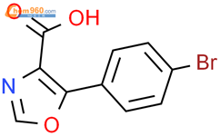 Bromophenyl Oxazole Carboxylic Acidcas