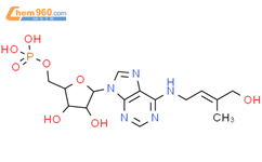 3 4 Dihydroxy 5 6 4 Hydroxy 3 Methylbut 2 Enyl Amino Purin 9 Yl