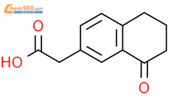 2 8 氧代 5 6 7 8 四氢萘 2 基 乙酸 2 8 Oxo 5 6 7 8 tetrahydronaphthalen 2 yl