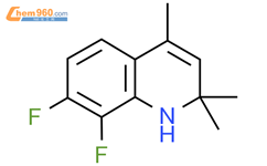 7,8-difluoro-2,2,4-trimethyl-1H-quinoline结构式图片|1260761-71-4结构式图片
