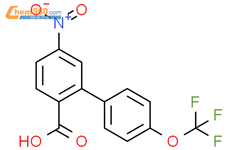 4 nitro 2 4 trifluoromethoxy phenyl benzoic acid 1261868 35 2 深圳爱拓化学