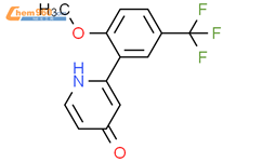 2 2 Methoxy 5 Trifluoromethyl Phenyl 1H Pyridin 4 One 1261895 18 4