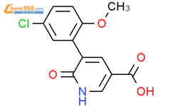 5 5 Chloro 2 Methoxyphenyl 6 Oxo 1H Pyridine 3 Carboxylic Acid