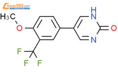 5 4 Methoxy 3 Trifluoromethyl Phenyl 1H Pyrimidin 2 One 1261980 12 4