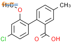 2 4 chloro 2 methoxyphenyl 5 methylbenzoic acid 1261980 56 6 深圳爱拓化学有限