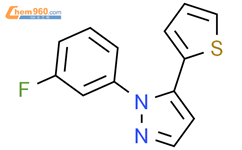 Fluorophenyl Thiophen Yl H Pyrazole