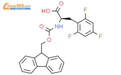 Fmoc-2,4,6-Trifluoro-D-Phenylalanine结构式图片|1270297-99-8结构式图片