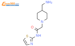 2 4 Aminomethyl Piperidin 1 Yl N Thiazol 2 Yl Acetamide 1285251 17