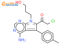 1 4 Amino 7 3 Hydroxypropyl 5 4 Methylphenyl 7H Pyrrolo 2 3 D