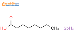 Octanoic acid, antimony(3+) salt结构式图片|13417-00-0结构式图片