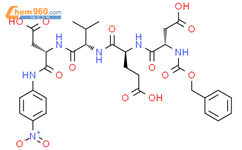 Z-Glu-Asp-Val-Glu-p-nitroanilide结构式图片|1356090-71-5结构式图片