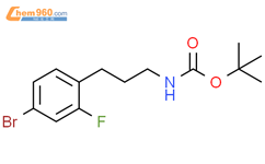 N Boc Bromo Fluorophenyl Propylamine