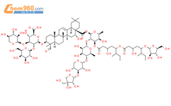 皂苷 QA 21V1结构式图片|141256-04-4结构式图片