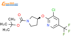S 1 3 氯 5 三氟甲基 吡啶 2 基 吡咯烷 3 基 氨基甲酸叔丁酯CAS号1421026 58 5 960化工网
