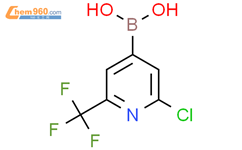 2 Chloro 6 trifluoromethyl pyridine 4 boronicacid 1446486 10 7 湖北省德奥化研