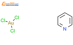 (吡啶)三氯化金结构式图片|14911-01-4结构式图片