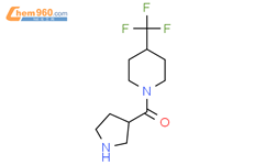 Methanone Pyrrolidinyl Trifluoromethyl Piperidinyl