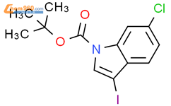 1 Boc 6 Chloro 3 Iodo 1H Indole 1 Boc 6 Chloro 3 Iodo 1H Indole 1557780