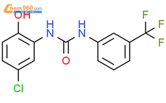 1 5 Chloro 2 Hydroxyphenyl 3 3 Trifluoromethyl Phenyl Urea 160383