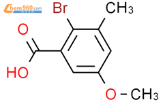 2 BROMO 5 METHOXY 3 METHYLBENZOIC ACID 174417 54 0 深圳爱拓化学有限公司 960化工网