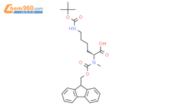 N2 9H 芴 9 基 甲氧基 羰基 N6 叔丁氧羰基 N2 甲基 D 赖氨酸 9H Fluoren 9 yl MethOxy