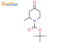 1-叔丁氧羰基-2-甲基哌啶-4-酮结构式图片|190906-92-4结构式图片