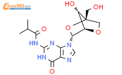 N2-Isobutyryl-2’-O,4’-C-methyleneguanosine结构式图片|206055-68-7结构式图片