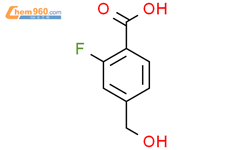 2 Fluoro 4 hydroxymethyl benzoic acid 214554 18 4 深圳爱拓化学有限公司 960化工网