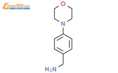 4-吗啉基苄胺结构式图片|214759-74-7结构式图片
