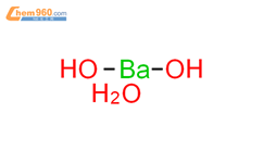 一水合氢氧化钡结构式图片|22326-55-2结构式图片