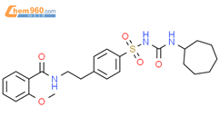 Benzamide,N-[2-[4-[[[(cycloheptylamino)carbonyl]amino]sulfonyl]phenyl]ethyl]-2-methoxy-结构式图片|22363-45-7结构式图片