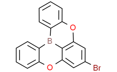 7-溴-5,9-二氧杂-13b-硼萘并[3,2,1-de]蒽结构式图片|2489719-59-5结构式图片