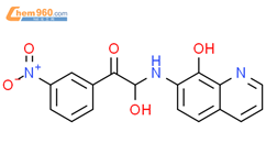 2 Hydroxy 2 8 Hydroxyquinolin 7 Yl Amino 1 3 Nitrophenyl Ethanone