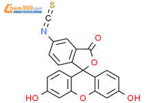 异硫氰酸荧光素结构式图片|27072-45-3结构式图片
