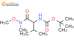 Tert Butyl N 1 Methoxy Methyl Amino 3 Methyl 1 Oxobutan 2 Yl