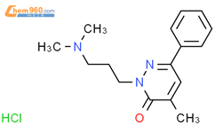 2 3 Dimethylamino Propyl 4 Methyl 6 Phenylpyridazin 3 One