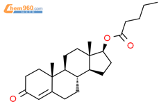Androst-4-en-3-one,17-[(1-oxopentyl)oxy]-, (17b)-結構式圖片|3129-43-9結構式圖片