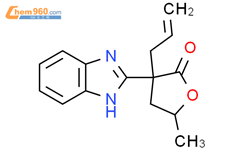 3 1H Benzimidazol 2 Yl 5 Methyl 3 Prop 2 Enyloxolan 2 One 31929 85 8