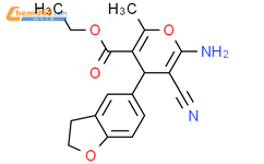 ETHYL 6 AMINO 5 CYANO 4 2 3 DIHYDRO 1 BENZOFURAN 5 YL 2 METHYL 4H