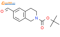 2(1H)-Isoquinolinecarboxylic acid, 6-formyl-3,4-dihydro-,1,1-dimethylethyl ester结构式图片|371222-37-6结构式图片