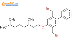 1 4 Bis Bromomethyl 2 3 7 Dimethyloctoxy 5 Phenylbenzene 384342 20 5