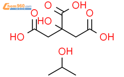 一异丙基柠檬酸盐结构式图片|39413-05-3结构式图片