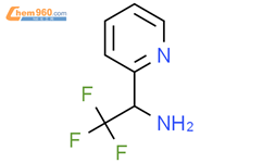 1-(2-吡啶基)三氟乙胺结构式图片|503173-14-6结构式图片
