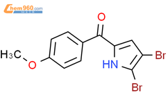 4 5 dibromo 1H pyrrol 2 yl 4 methoxyphenyl methanone 50372 69 5 深圳爱拓