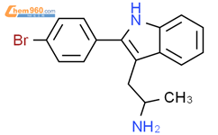 1 2 4 bromophenyl 1H indol 3 yl propan 2 amine 52018 90 3 深圳爱拓化学有限公司