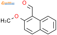 2 甲氧基 1 萘醛 2 Methoxy 1 naphthaldehyde 5392 12 1 上海阿拉丁生化科技股份有限公司 960化工网