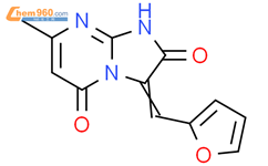 Imidazo[1,2-a]pyrimidine-2,5(1H,3H)-dione, 3-(2-furanylmethylene)-7-methyl-结构式图片|54104-01-7结构式图片