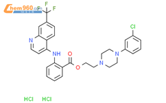 2 4 3 Chlorophenyl Piperazin 1 Yl Ethyl 2 7 Trifluoromethyl