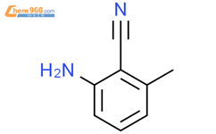 2-氨基-6-甲基苯甲腈结构式图片|56043-01-7结构式图片