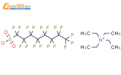 (铬雾抑制剂 ft-248)全氟辛基磺酸四乙基胺结构式图片|56773-42-3结构